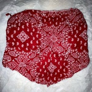 Paisley tube top